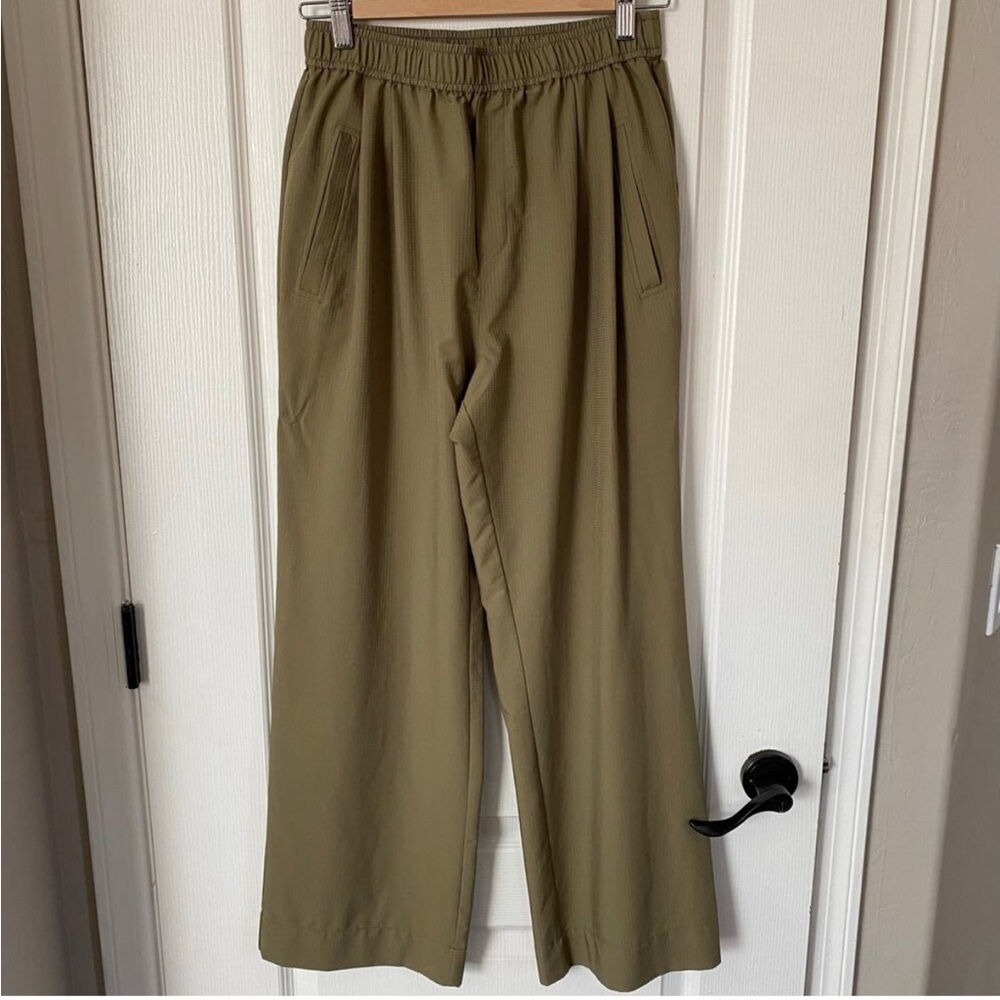 Varley Tacoma Straight Pleat Pant Womens Small Minimalist Comfy Chic - Picture 4 of 9